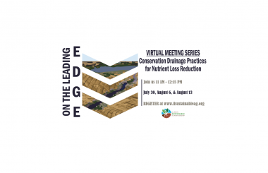 Illinois Sustainable Agriculture Partnership to host a series of virtual meetings on Conservation Drainage