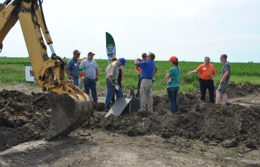 Conservation Drainage Training Recruits 2019 Participants: Central Illinois training dives into edge-of-field practices