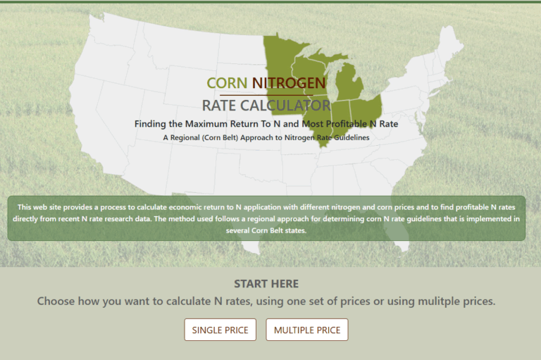 Corn Nitrogen Rate Calculator