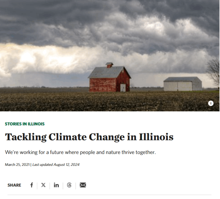 TNC Illinois Climate Assesment TNC Illinois Climate Assesment