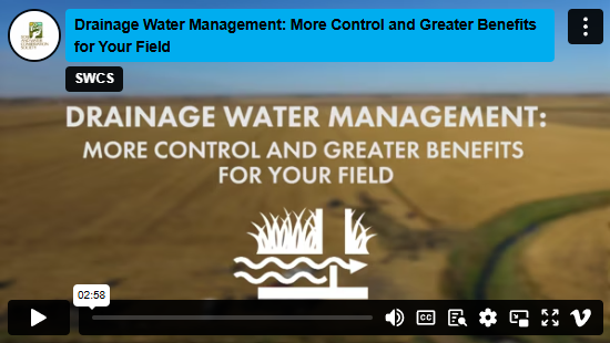 SWCS Controlled Drainage Video SWCS Controlled Drainage Video