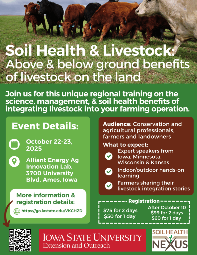 Soil Health and Livestock Above and belowground benefits of livestock on the land (3)